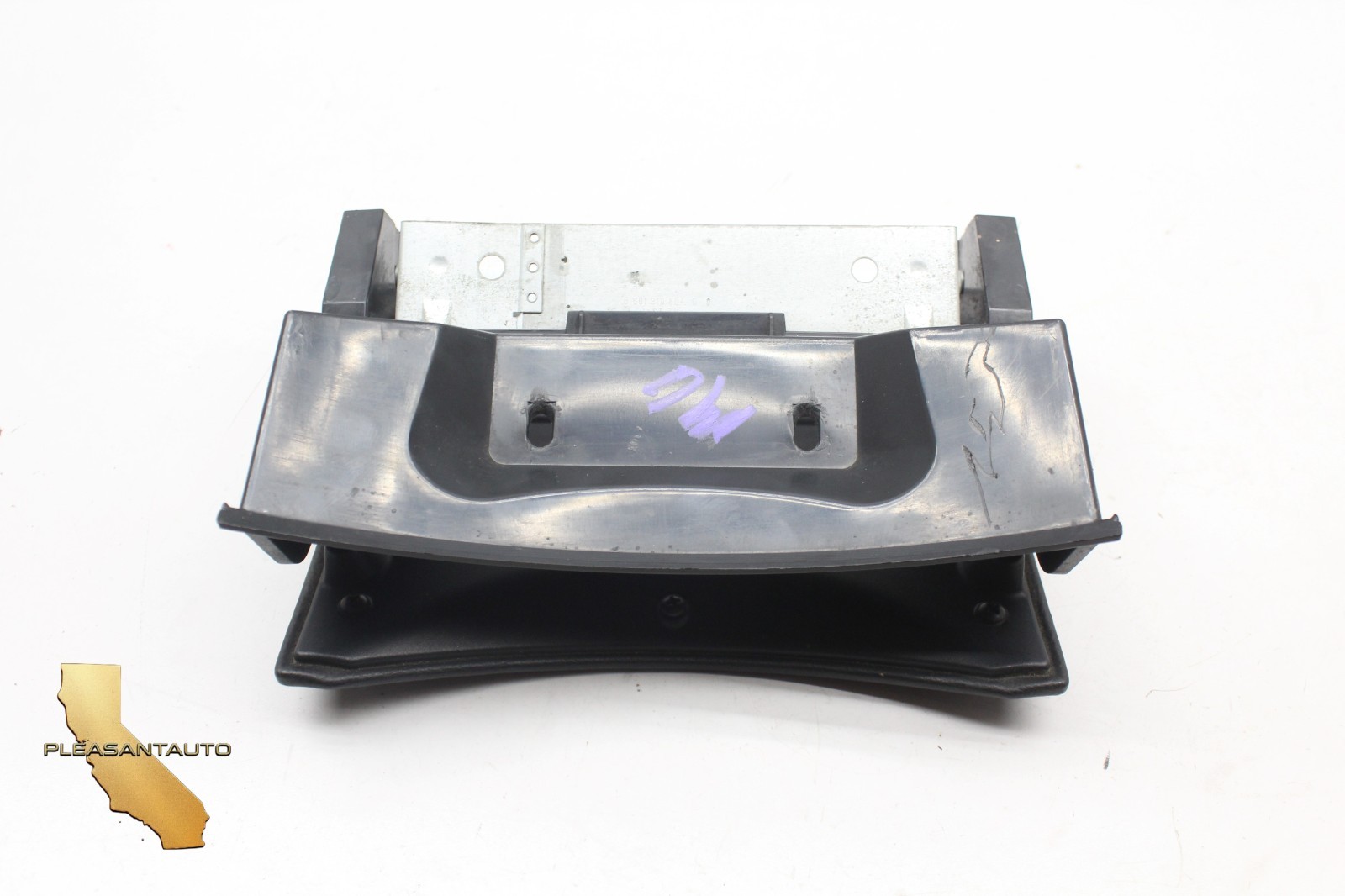 03-12 Maserati Quattroporte M139 CD Compartment Plate Black OEM 67489700