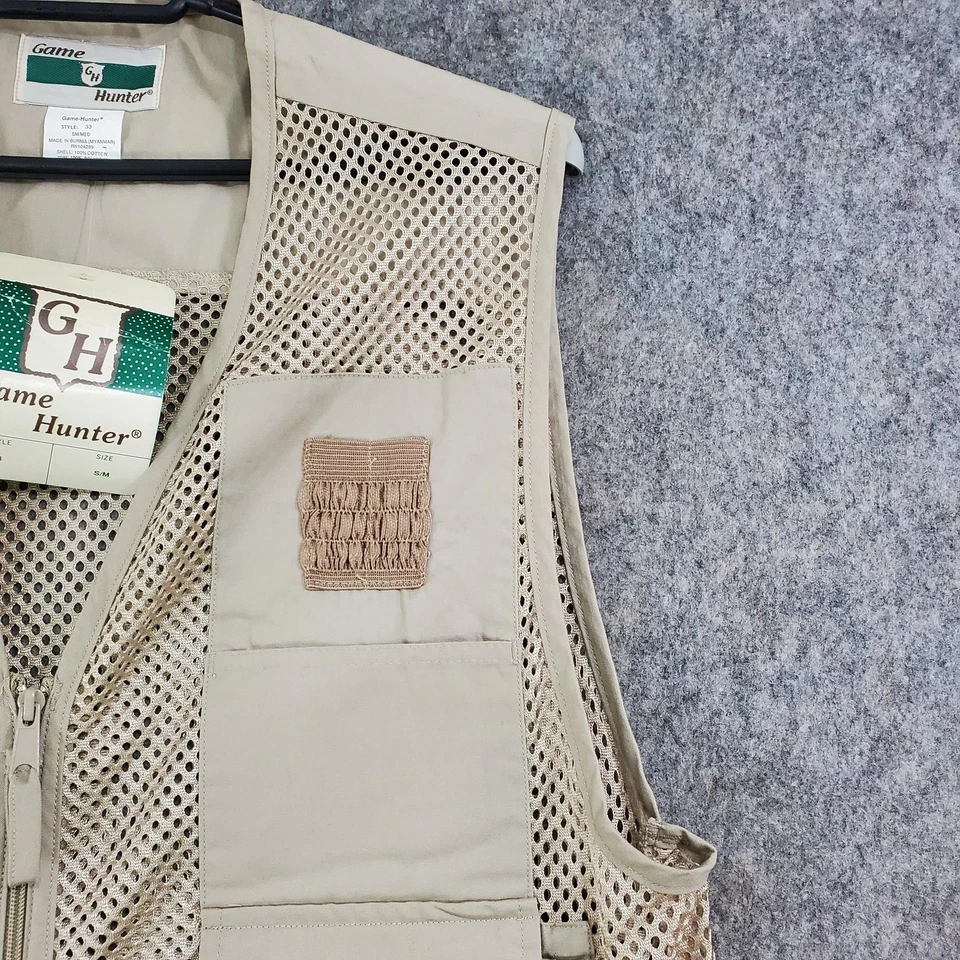 Game Hunter Shooting Vest Men Small Medium Mesh Padded Shoulder Petroleum Invita - Image 4 of 4