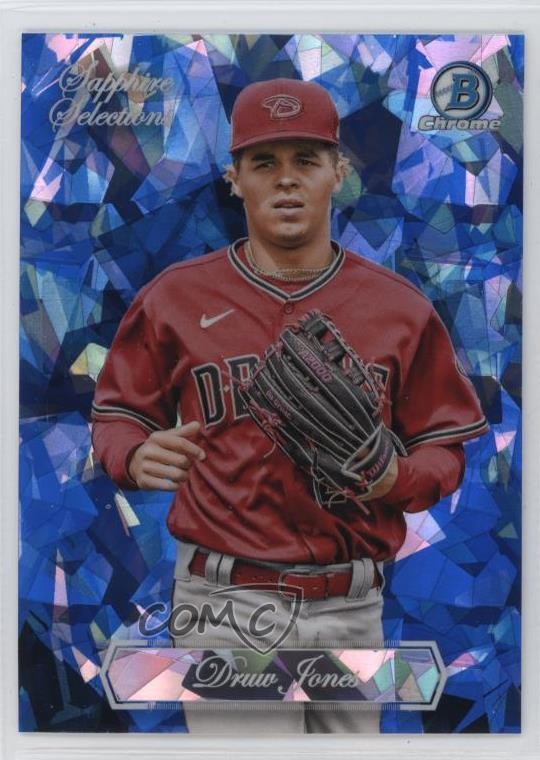 2023 Bowman Chrome Sapphire Edition Sapphire Selections Druw Jones #BSS-1 0k8z