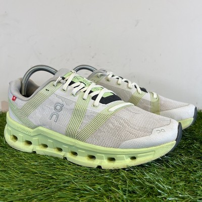 On Trainers 6,5 Damen grün weiß Cloudgo sportliche Performance Laufschuhe