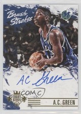 2015-16 Panini Court Kings Brush Strokes /99 AC Green #BS-AC Auto 1dm4
