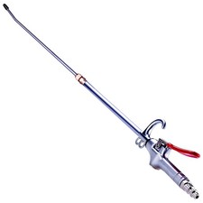 High Volume Powerful Industrial Air Blow Gun, Extended size 26 Inch, Silver