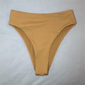 SKIMS Signature Swim Mid Waist Bikini Bottom | Almond | XS