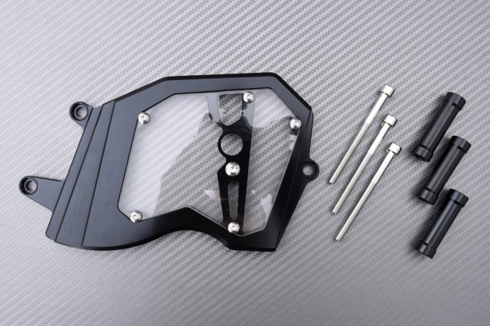 Cache pignon KAWASAKI ZX6R 636 en aluminium usiné CNC
