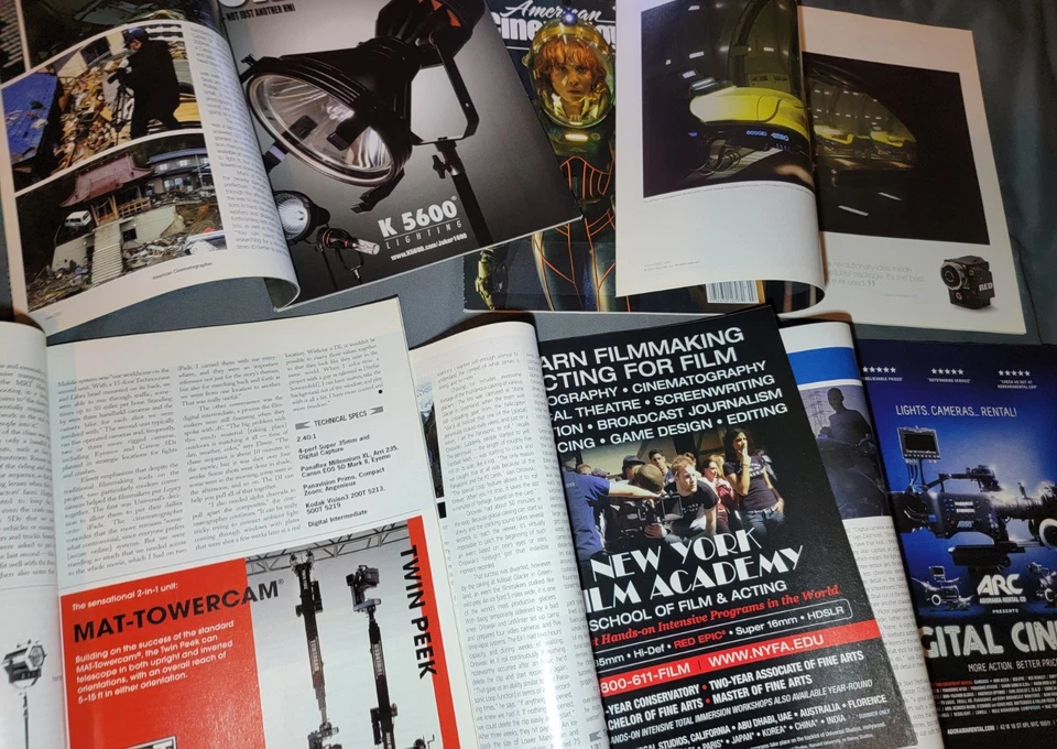 American Cinematographer 2012 Lot of 6 Avengers Dark Knight Master Prometheus - Image 2 of 4