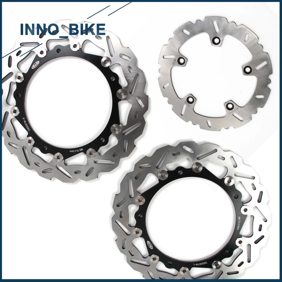 Front Rear Brake Rotors For BMW K1200R 2004-2008 K1300R 2008-2014 R NINE T 14-21 - Image 4 of 4
