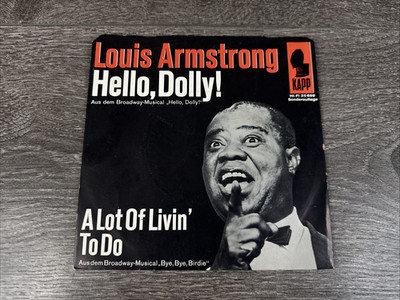 Louis Armstrong   Hello, Dolly! | Single LP  Vinyl