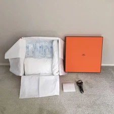 Gypsiere empty box Hermes ribbon 