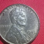 1943 Steel Wheat Penny With Retained Pre-Cud Error Die Break