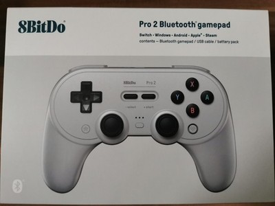8BitDo Pro 2 Drahtloser Controller - Grey Edition
