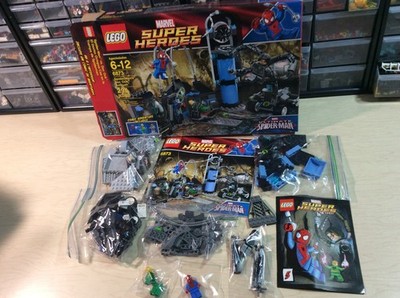 Retired Lego Marvel Super Heroes #6873 Spider-Man's Doc Ock Ambush 100% Complete