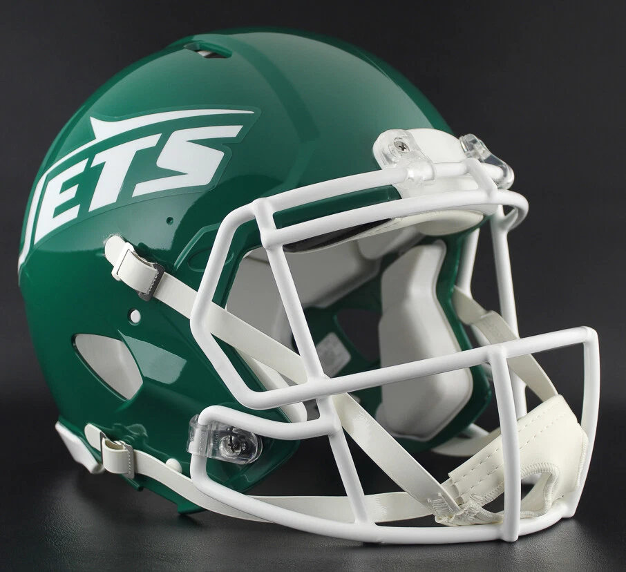 New York Jets Replica Full Size Throwback Speed Helmet - 1998 to 2018 —  Game Day Treasures