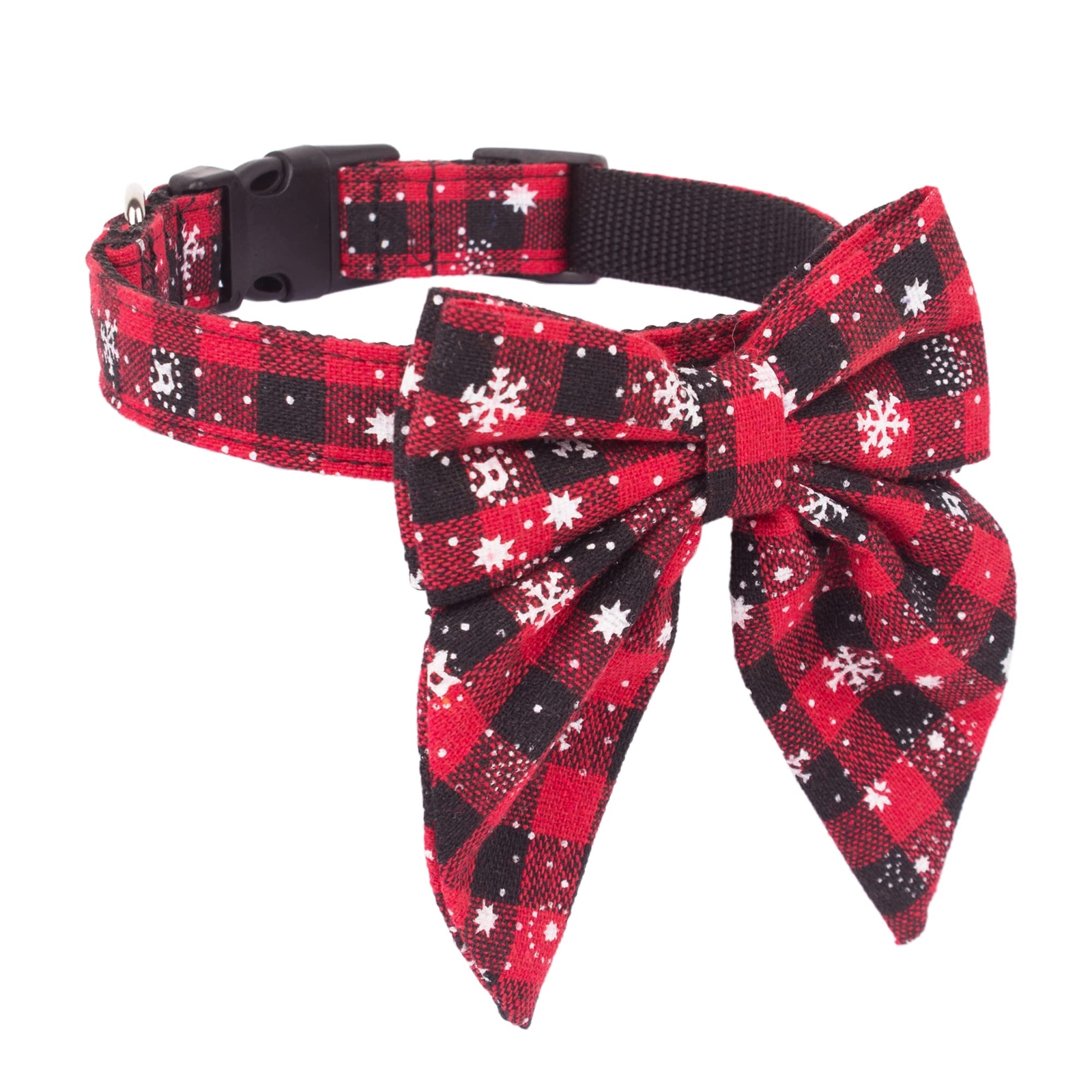 Adjustable Christmas Dog Collar Bow Tie Small Medium Large Pet Puppy