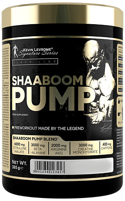 KEVIN LEVRONE Shaaboom Pump Black Line Pre-workout Booster 385g