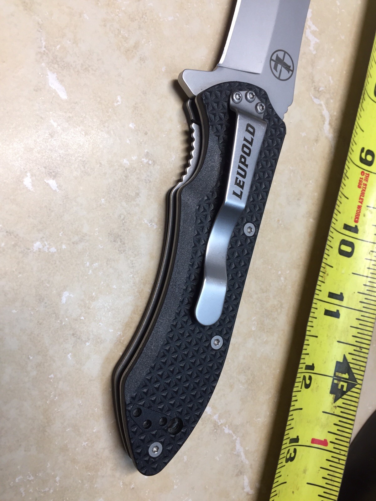 Leupold Flipper Liner Lock Pocket Knife “Nice One” eBay
