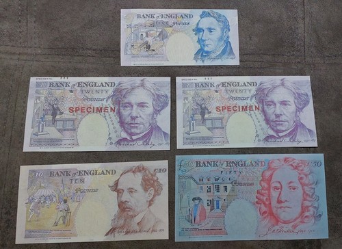 Reprint on paper with W/M Great Britain UK Pound 1961-1994 England FREE SHIPP. - Bild 11 von 12