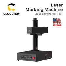 Cloudray 30W Portable Fiber Laser Marking Machine for Metal Engraving US Stock