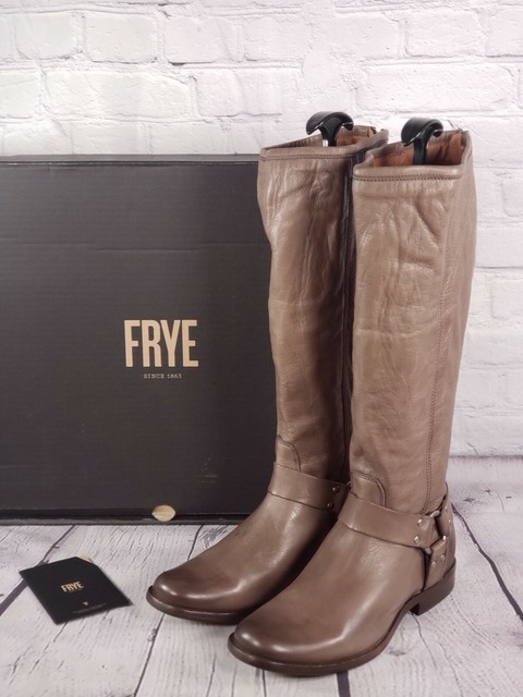 frye phillip harness wide calf