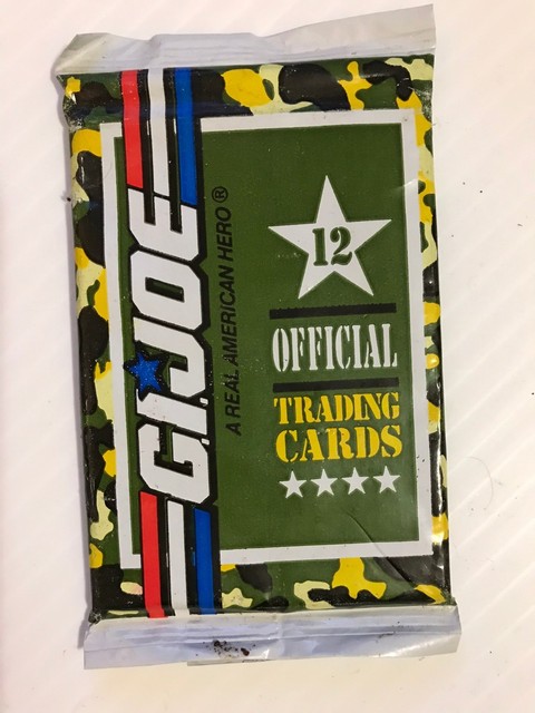Vintage GI JOE Trading Cards Sealed Pack A Real American Hero Official 1991 | eBay
