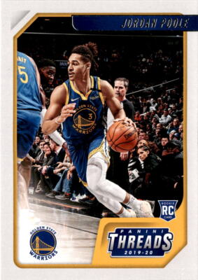2019-20 Panini Chronicles #89 Jordan Poole Golden State Warriors