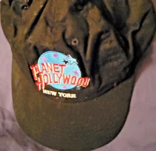 Vintage PLANET HOLLYWOOD NEW YORK souvenir baseball hat NEW