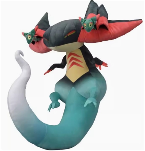 Muñeca de Peluche Dragapult Brillante 100 cm Juguete de Peluche Suave Almohada Juegos con disfraces Regalo Nuevo - Imagen 7 de 7