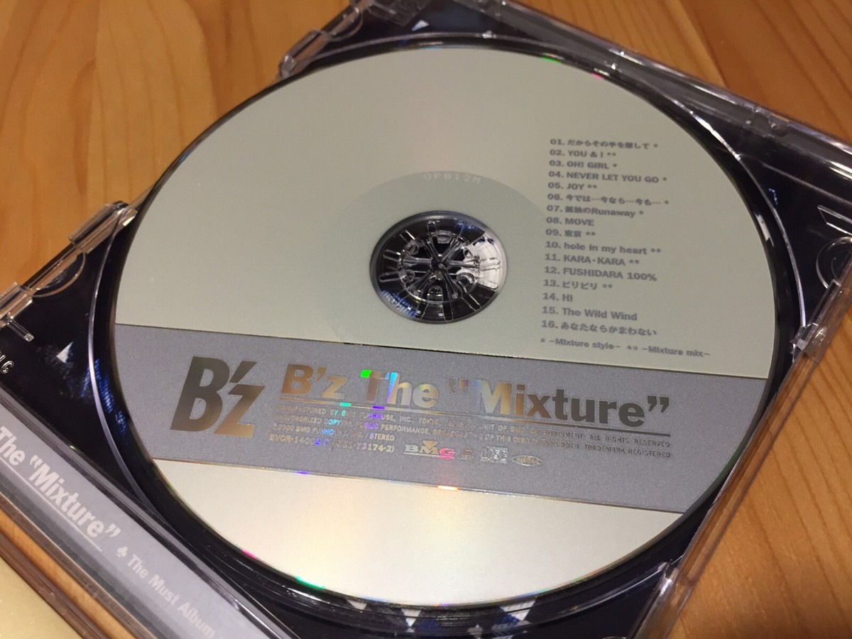 B’z ２枚セット B'z The Mixture CD (BMG JAPAN 2000) Japanese Rock Duo