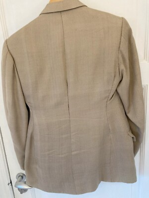 Bespoke Edward Sexton Savile Row Tan Suit | eBay