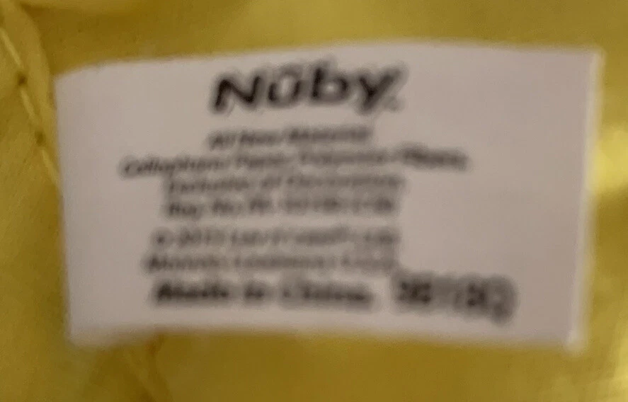 Nubby Yellow Monkey Teething Square - Image 4 of 4