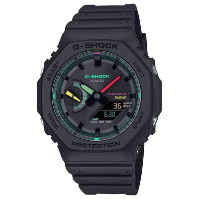 Solar Uhr CASIO G-SHOCK GA-B2100MF-1AER Silikon Schwarz Sub 200mt Bluetooth