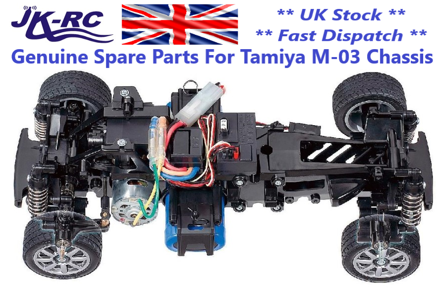 Choice Of Genuine New Tamiya Spare Parts For 'M-03 / M03
