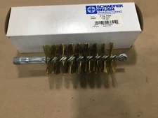 Schaefer Brass Brush 43645 2” Diameter Single Spiral 1/4” Male  #006B23