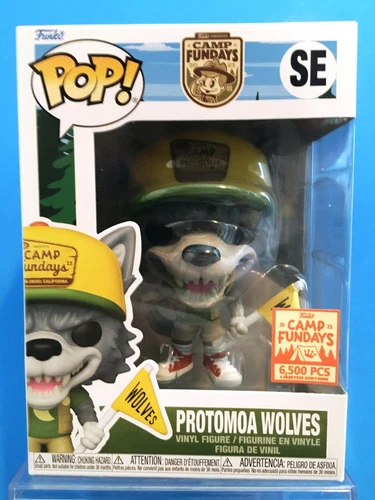 Funko Pop SE Protomoa Wolves 2023 Box Of Fun Camp Fundays LE 6500