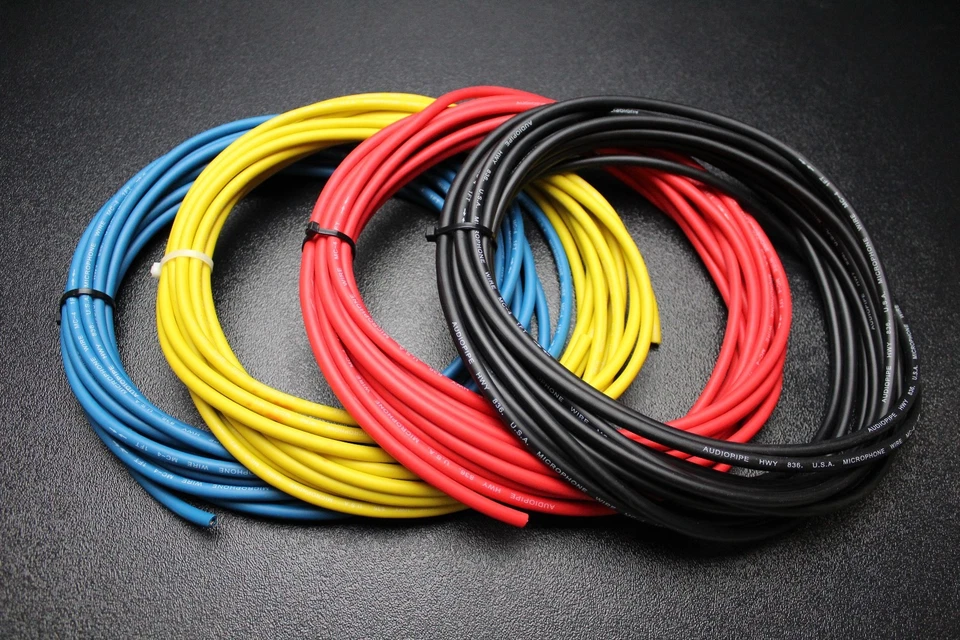 CABLE DE MICRÓFONO ROJO 50 PIES CABLE CUBIERTO 100% COBRE LIBRE DE RUIDO CABLE DE MICRÓFONO Foto 3 de 4