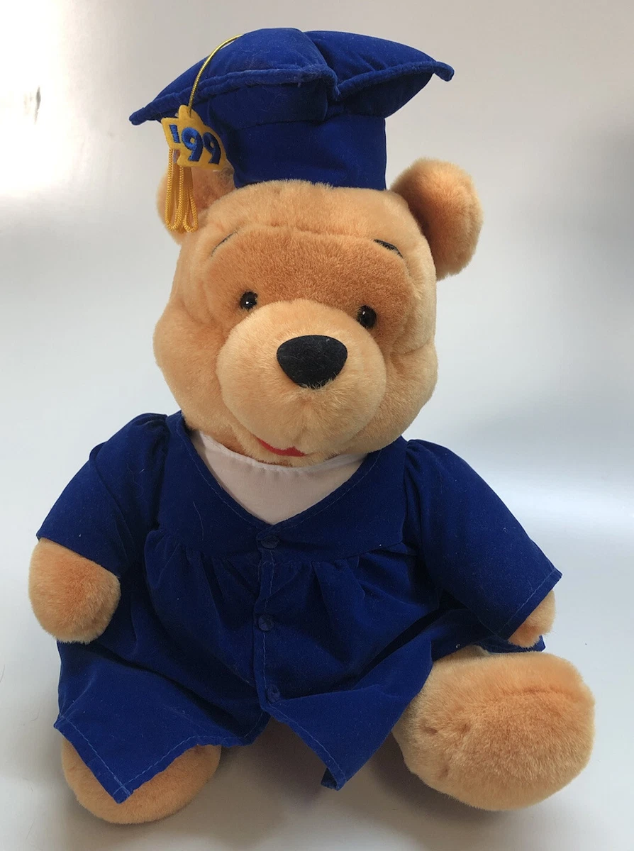 Walt Disney World Winnie The Pooh Graduation Plush Stuffed Animal
