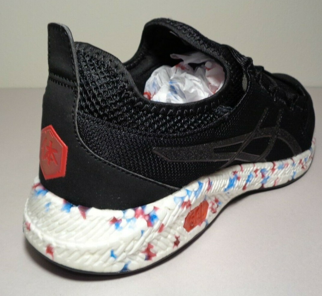 Asics Size 10.5 M HyperGEL-SAI Black Samba Running Sneakers  display picture 1