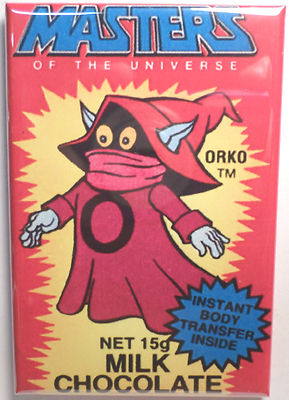 Masters of the Universe Vintage Candy Box 2''x3'' Fridge or Locker MAGNET
