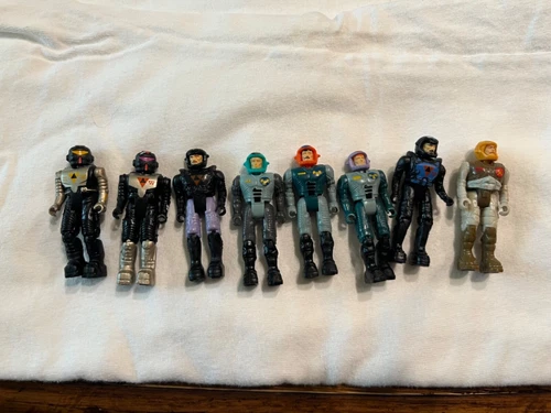 vintage STARCOM LOT of 8 FIGURES