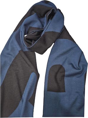 Hugo Boss Men's Arev Scarf, Blue