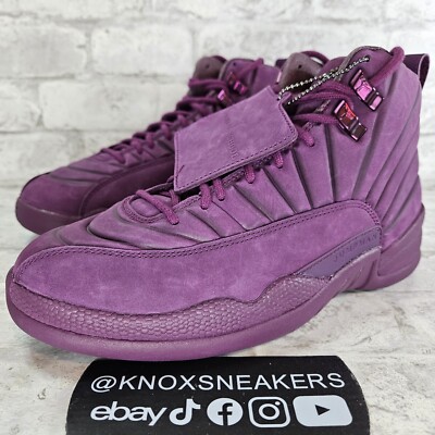 Nike Air Jordan 12 Retro PSNY Bordeaux Sneaker AA1233-600 Men's Size 7 | eBay