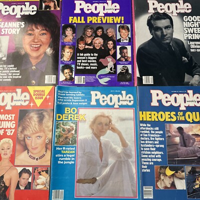 (16) People Magazine 1989