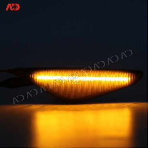 Smoked LED Side Marker Light Lamp Amber For BMW E70 X5 E71 X5 E72 X6 2007-2013 - Picture 2 of 7