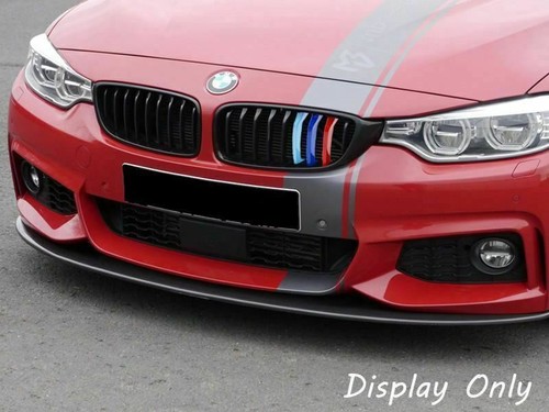 M-Colored Strips Kidney Grille Insert Trim for BMW 4 Series 2014+ Black 9 Beams - Bild 11 von 11
