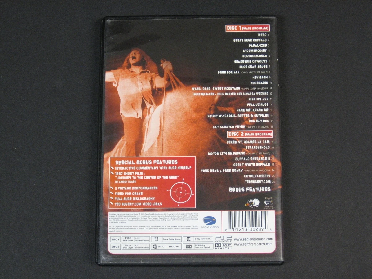 Ted Nugent - Full Bluntal Nugity Live - DVD - 2 Disc Set