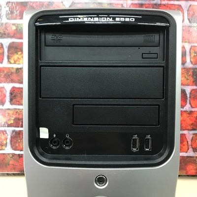 Dell Dimension E520 PC for Retro Gaming Core 2 1.86GHz 1GB RAM