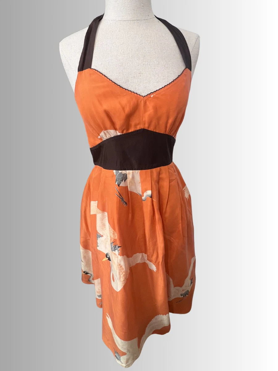 open lace back dress Moulinette Soeurs