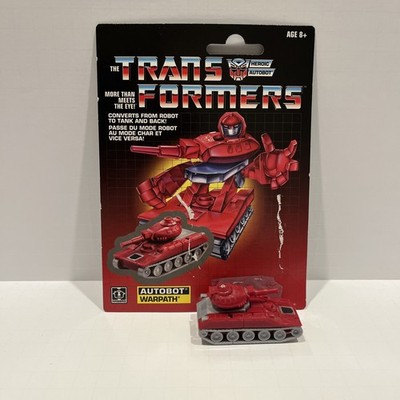 Hasbro reissue Transformers G1 Warpath