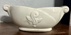 Vintage Red Wing Pottery #944 Oval Handled Planter Cream Color Glaze RARE