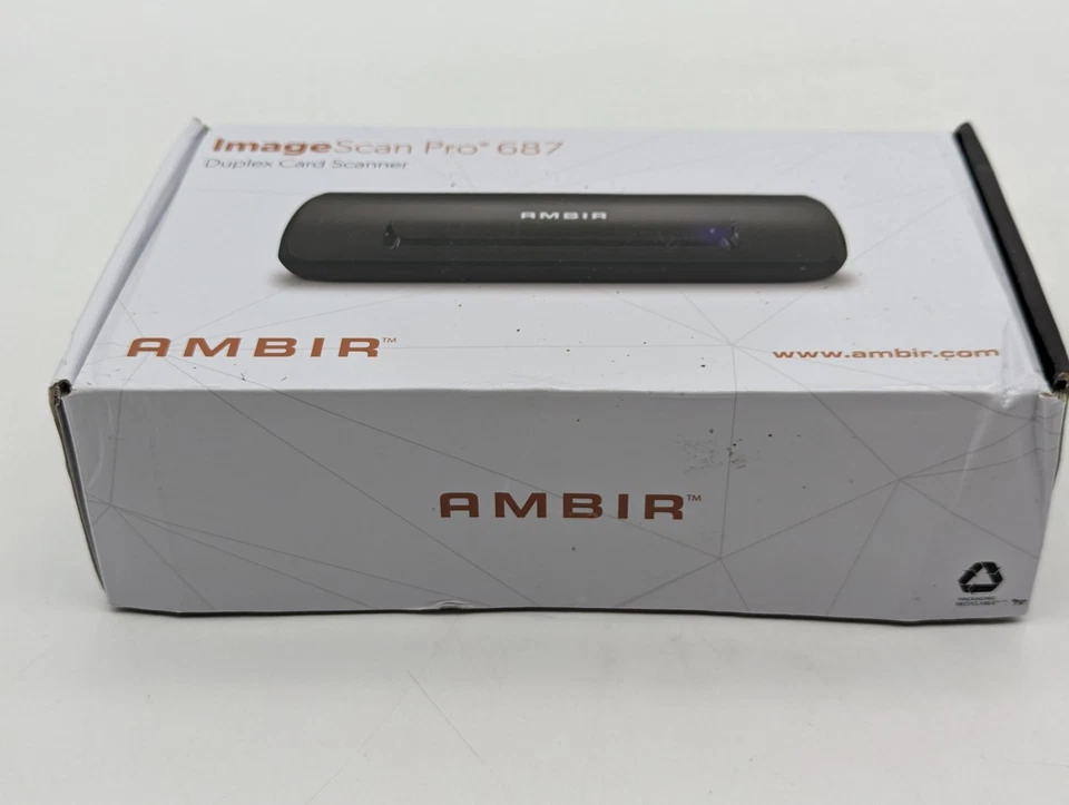 Ambir ImageScan Pro 687 Duplex Card Scanner For Athena (DS687-A3P) - Image 2 of 4