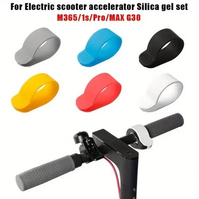 Silicone Thumb Throttle Cover for Ninebot ES1 ES2 ES4 MAX G30 Electric Scooter #